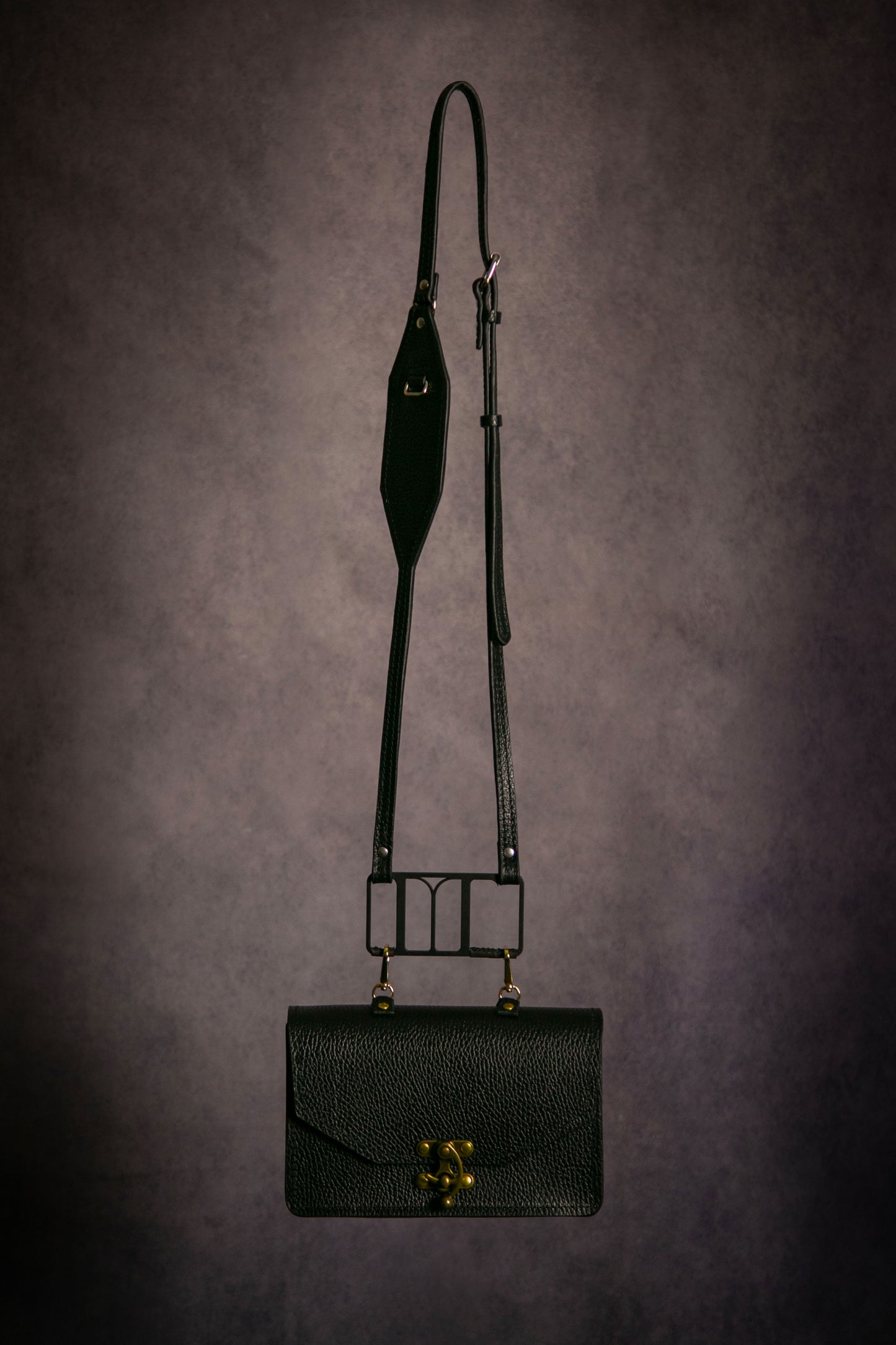 MAGIT Crossbody Bag Black Made to Order Handmade in London