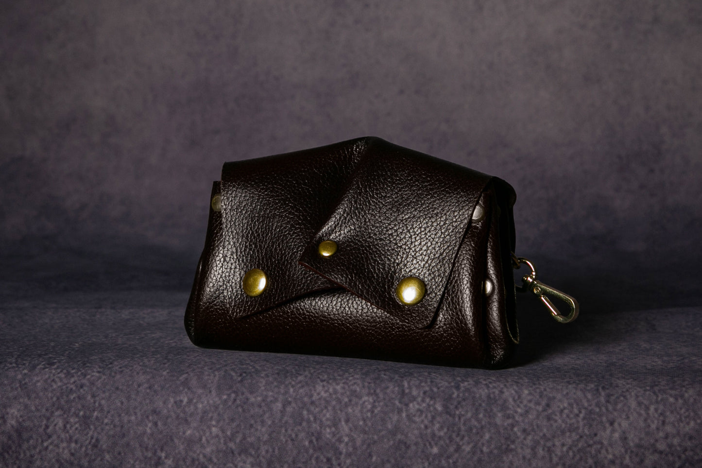MAGIT Dark Brown Keychain Pouch