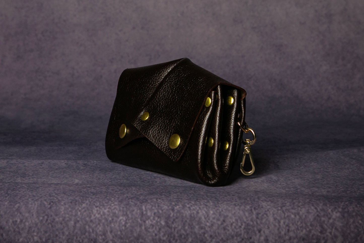 MAGIT Dark Brown Keychain Pouch