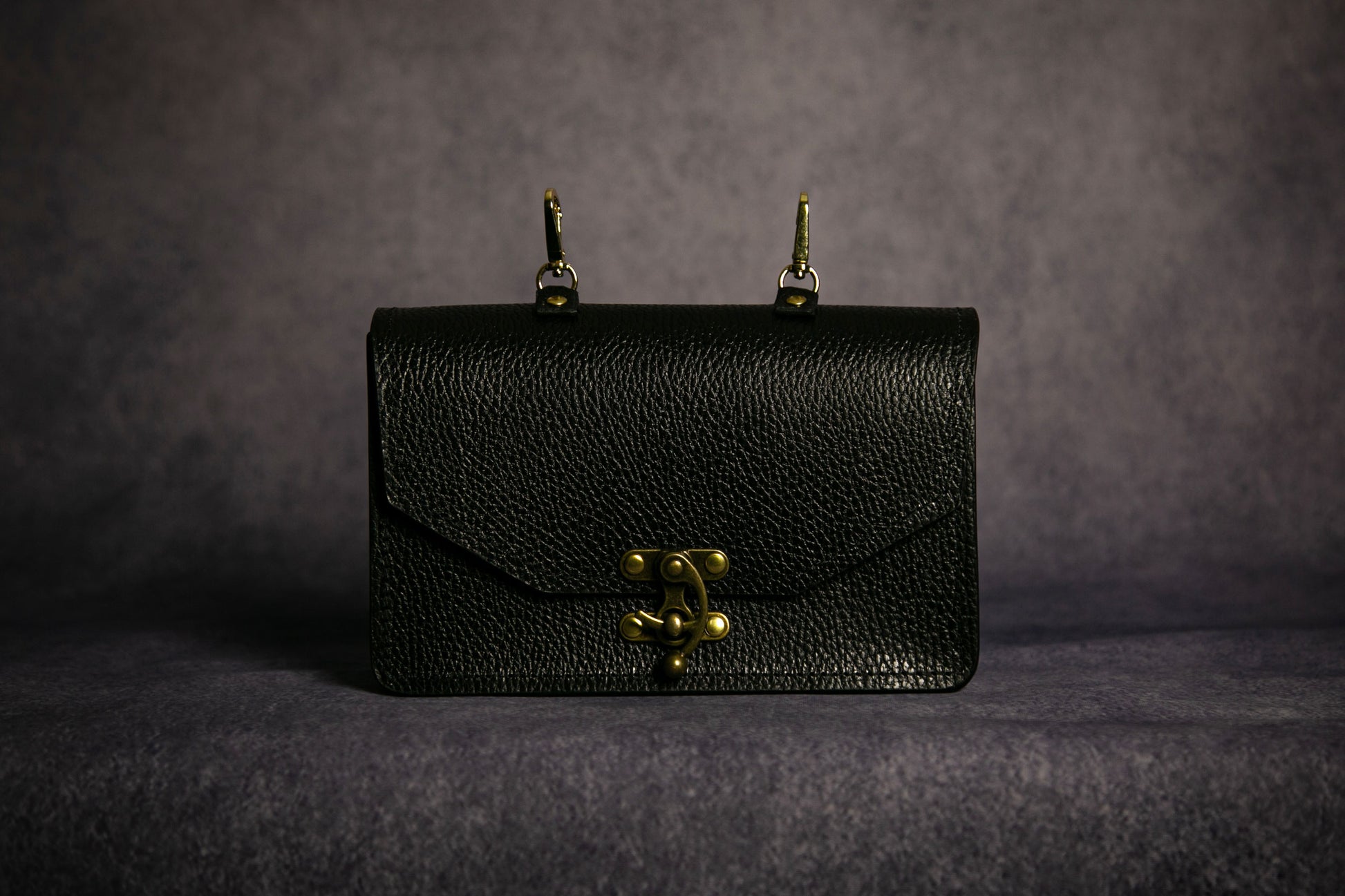 MAGIT Crossbody Bag Black Made to Order Handmade in London