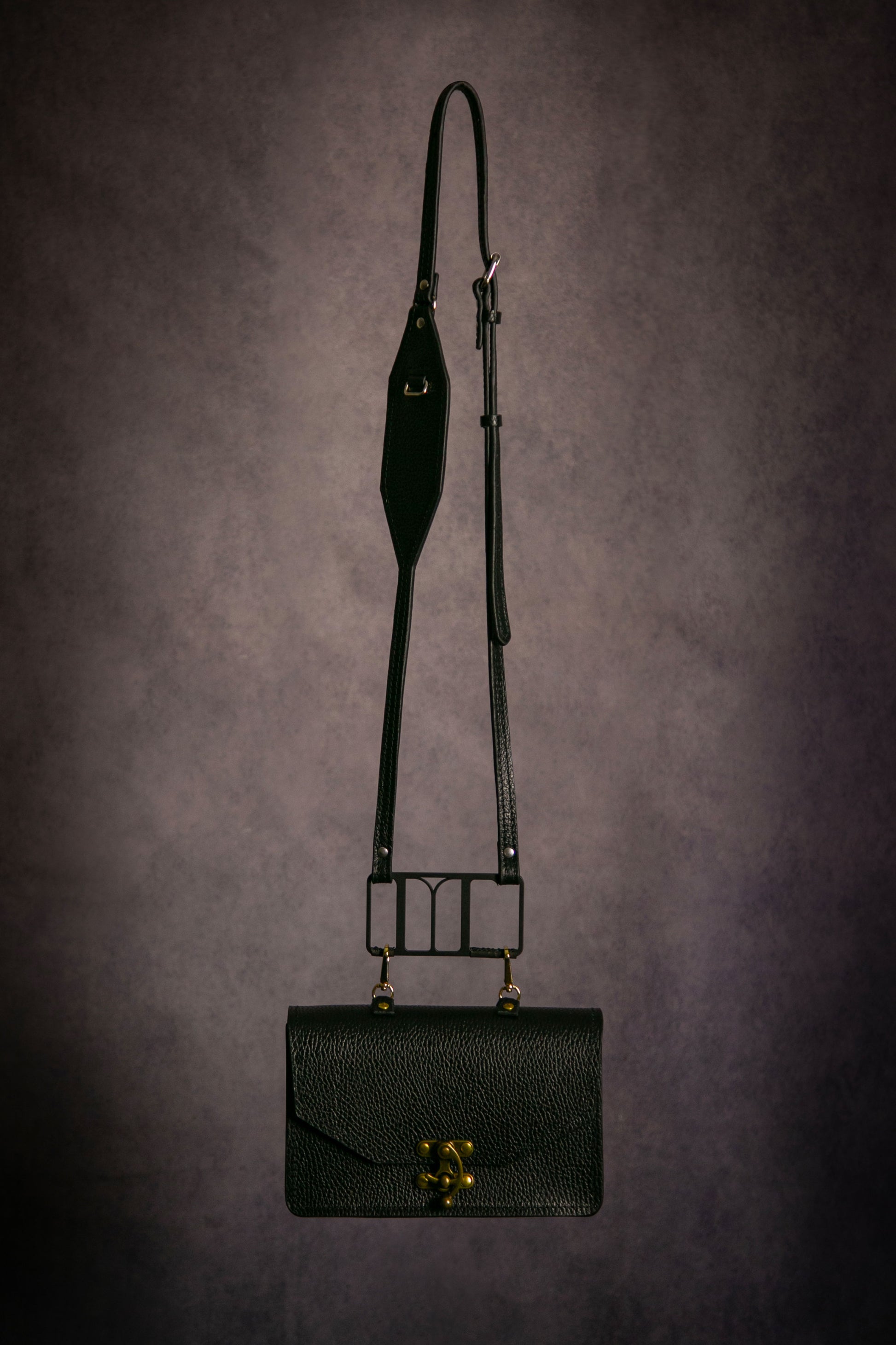 MAGIT Crossbody Bag Black Made to Order Handmade in London