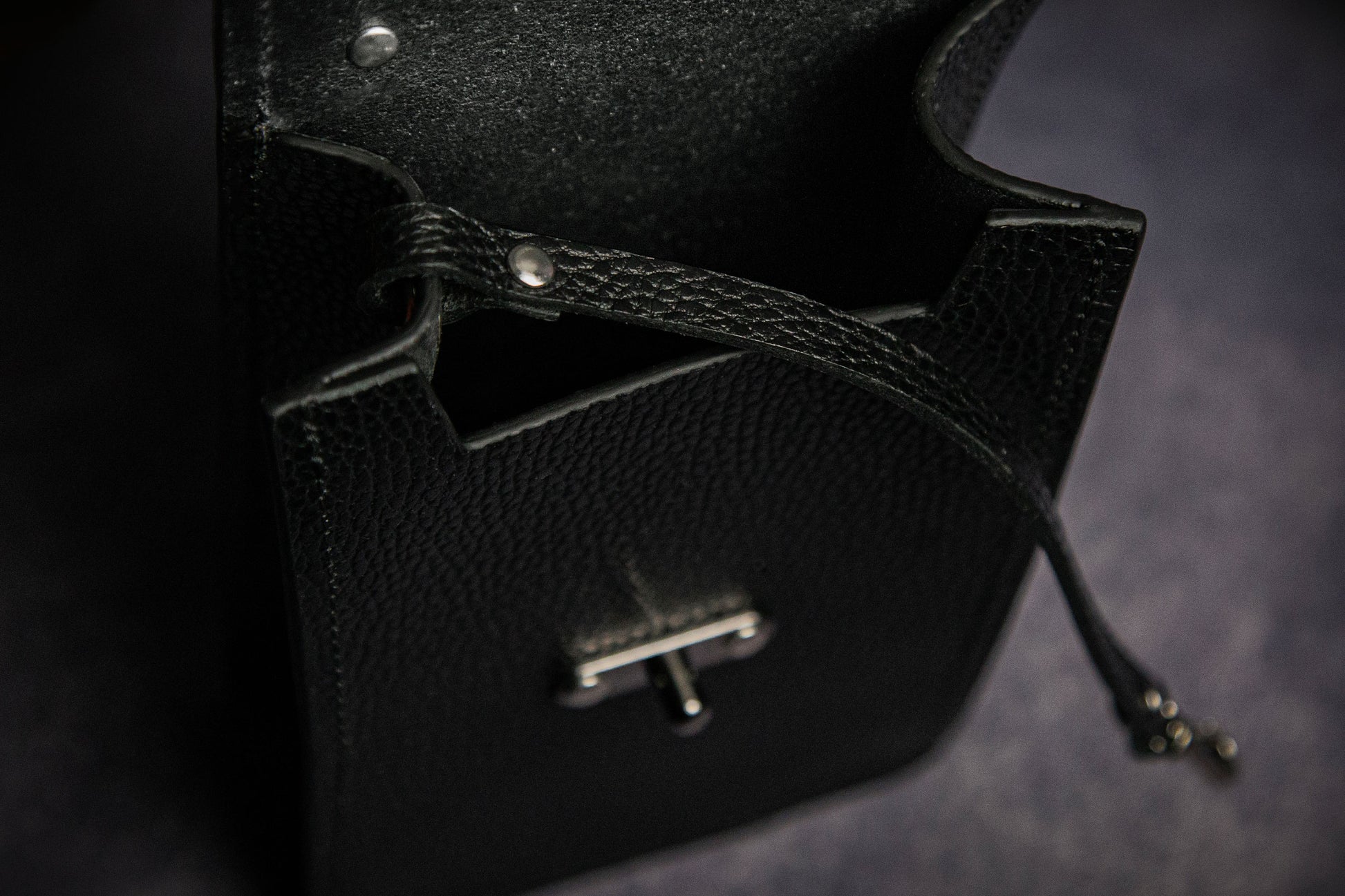 MAGIT Crossbody Bag Black Made to Order Handmade in London