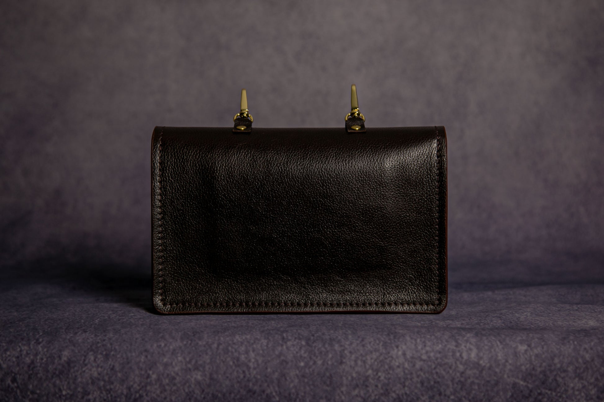 MAGIT Crossbody Bag Dark Brown Made to Order Handmade in London