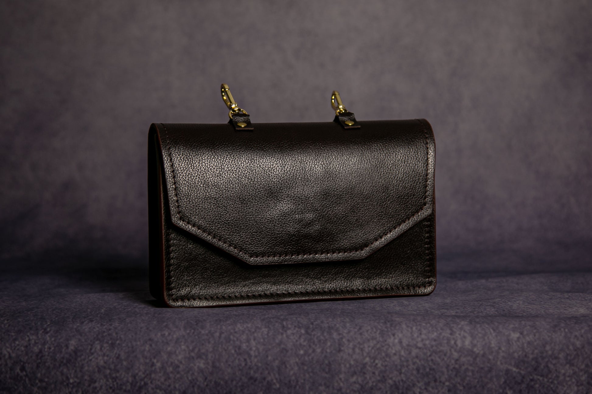 MAGIT Crossbody Bag Dark Brown Made to Order Handmade in London