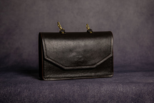 MAGIT Crossbody Bag Dark Brown Made to Order Handmade in London