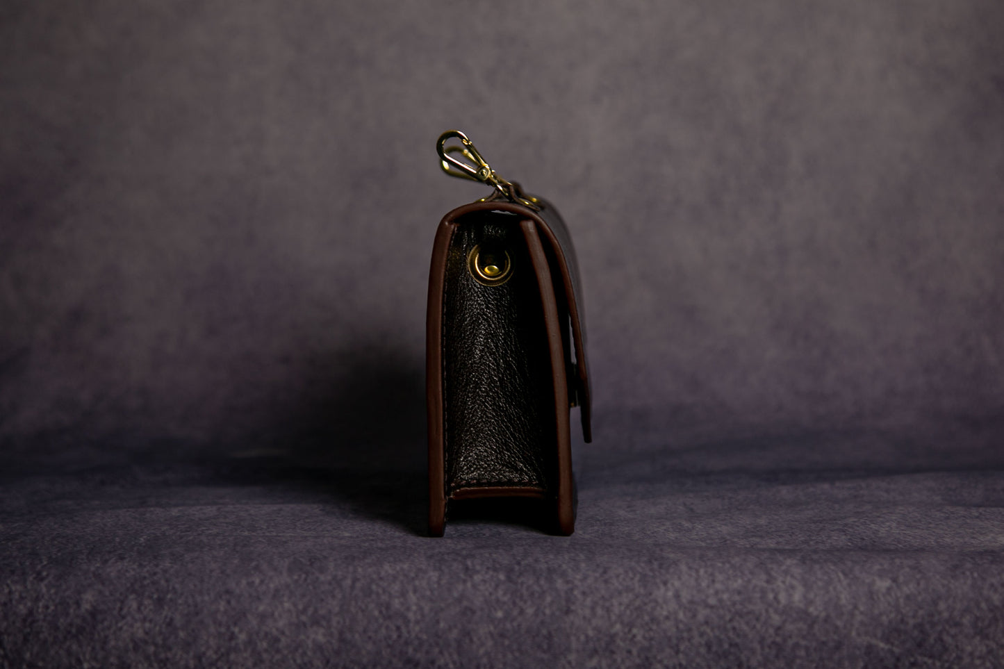 MAGIT Crossbody Bag Dark Brown Made to Order Handmade in London