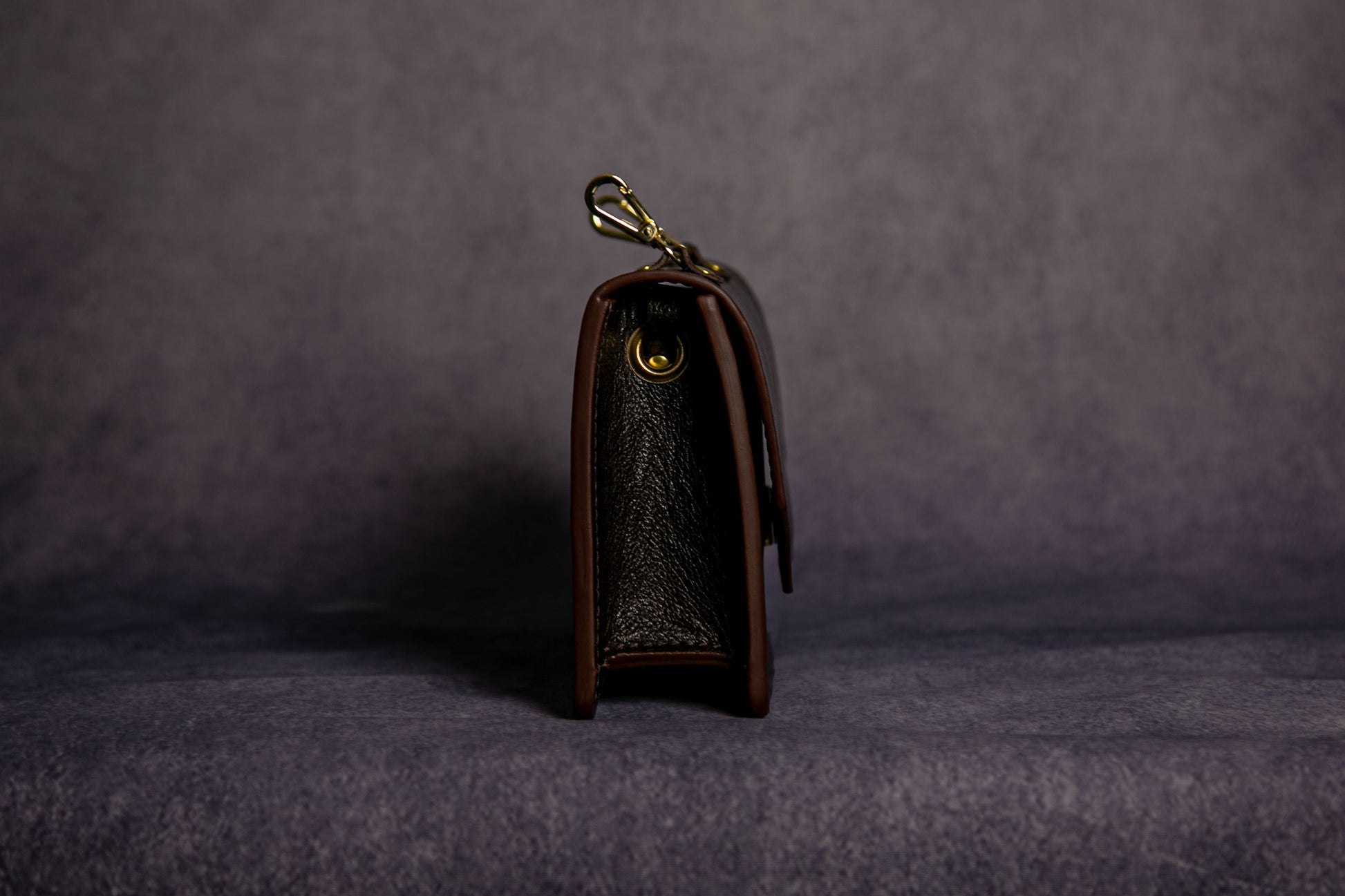 MAGIT Crossbody Bag Dark Brown Made to Order Handmade in London