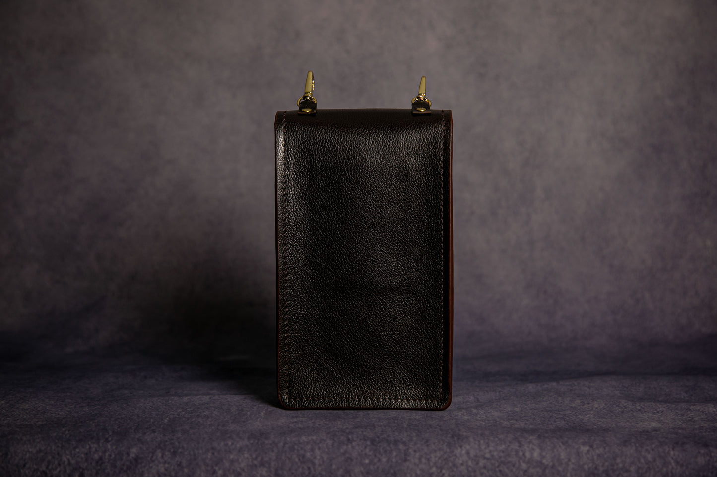 MAGIT Crossbody Bag Dark Brown Made to Order Handmade in London