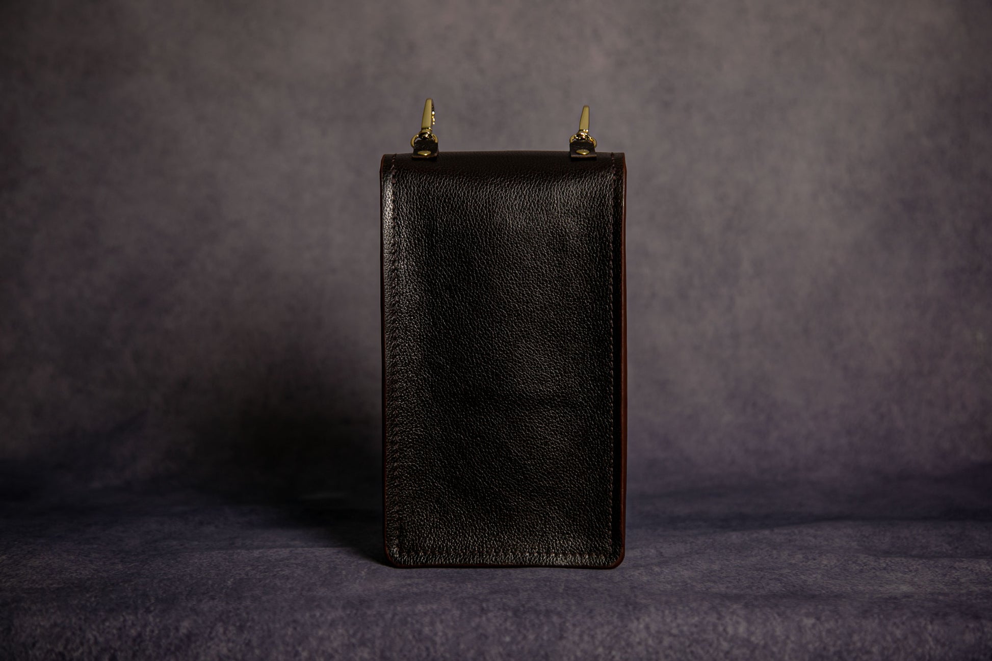 MAGIT Crossbody Bag Dark Brown Made to Order Handmade in London