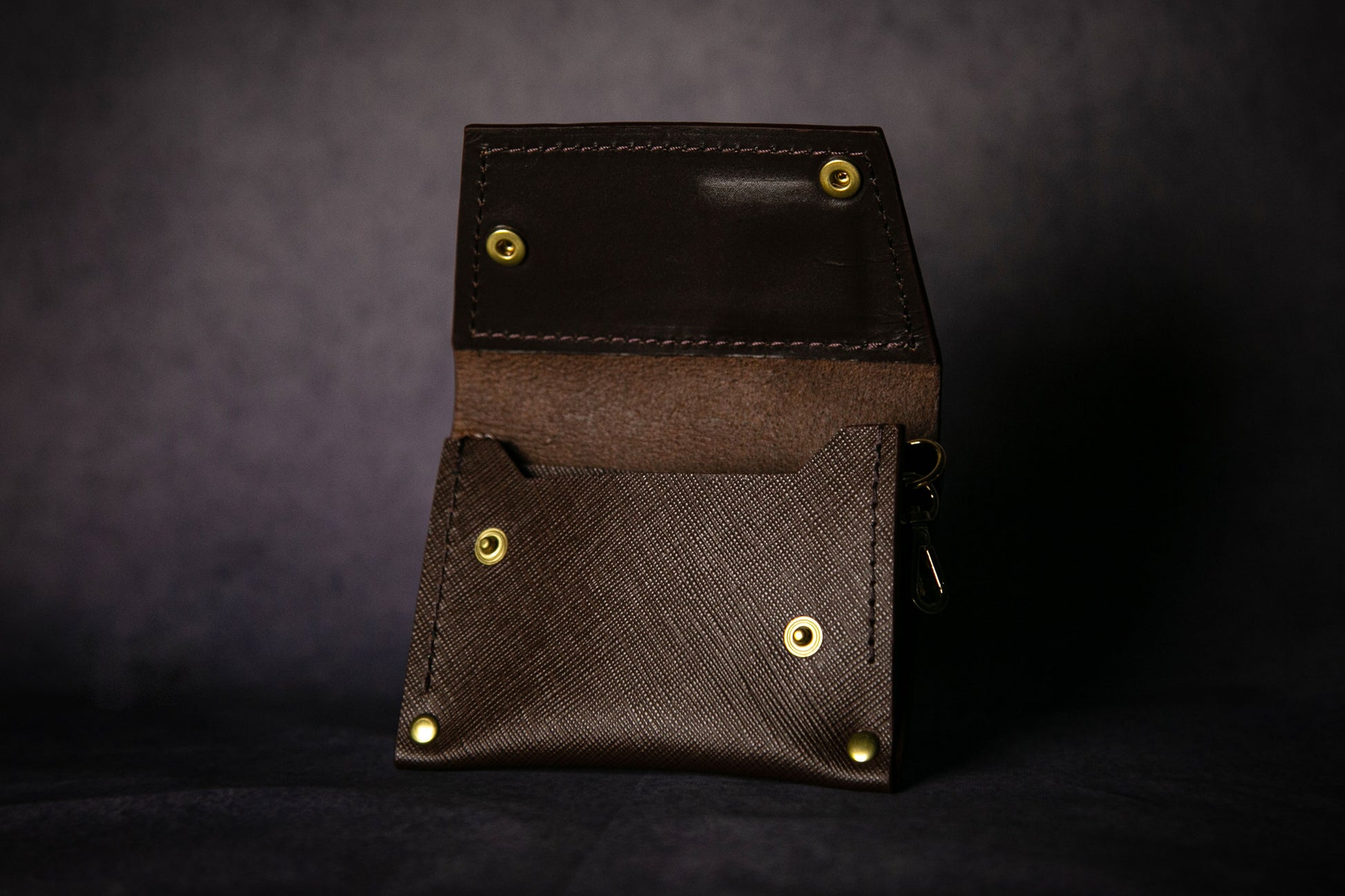 MAGIT Mid Brown Keychain Cardholder - Made to Order
