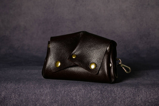 MAGIT Dark Brown Keychain Pouch