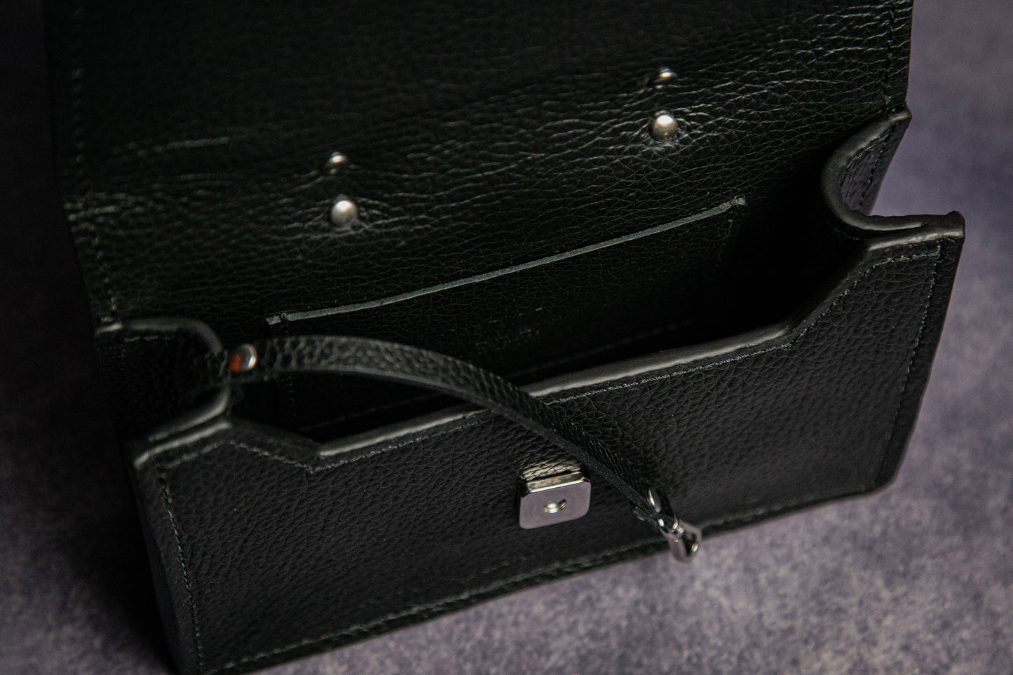 MAGIT Signature Leather Crossbody Bag Made to order handmade in London